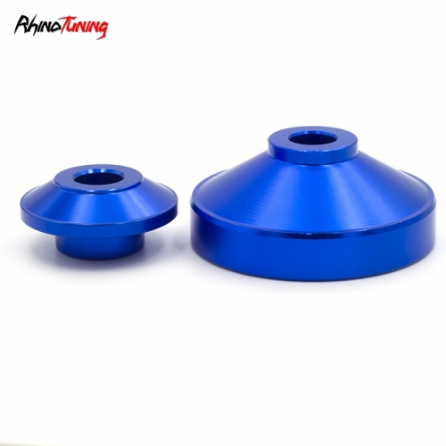 1set Motorcycle modified Wheel Center Caps Front And Rear Wheels Blue