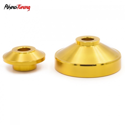 1set Motorcycle modified Wheel Center Caps Front And Rear Wheels Gold