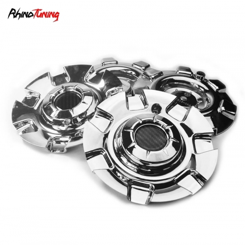 4pcs Dynasty Wheels 180mm 7 1/16in Rim Center Caps #CT0805-CAP Carbon Fiber Texture