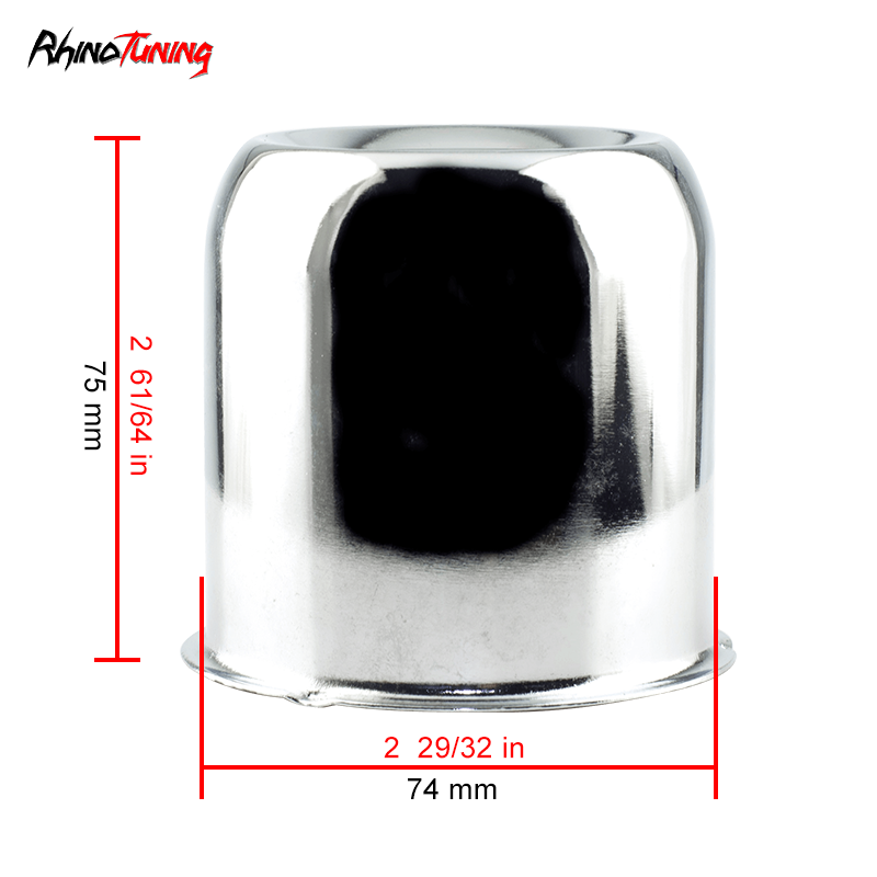 RhinoTuning 108mm/4.25in Closed-on Push Through Center Caps For Trailer - View #10